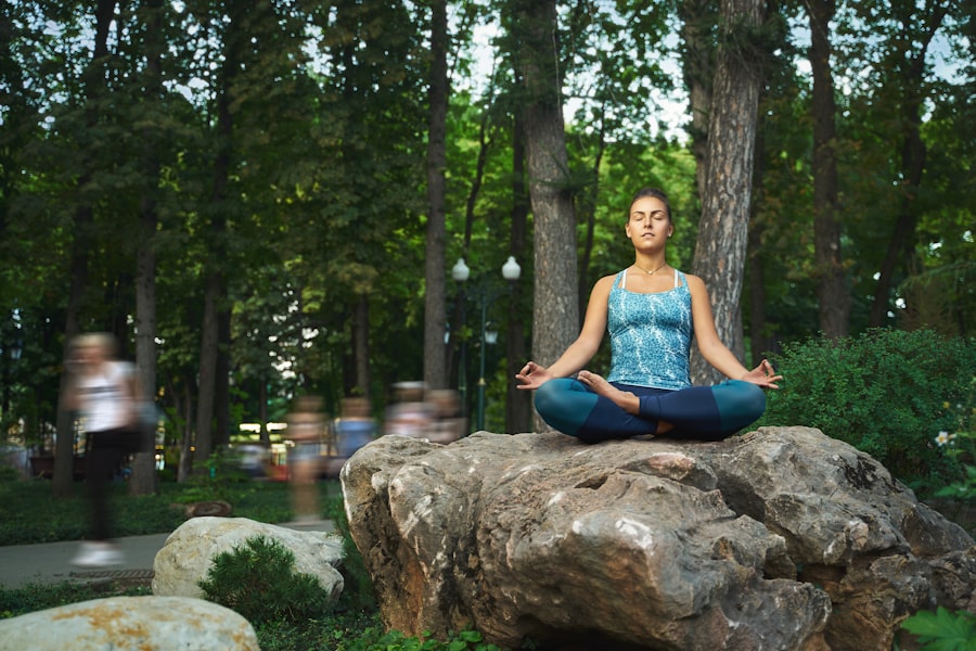 Photo Yoga practice