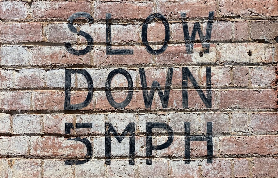 Photo Slowing Down
